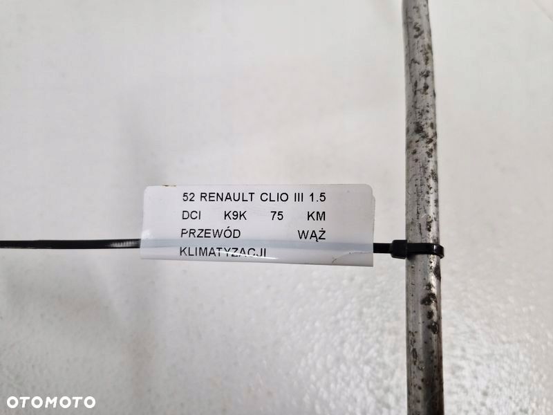 RENAULT CLIO III 1.5 DCI PRZEWÓD WĄŻ RURKA KLIMATYZACJI 8200915561 - 7