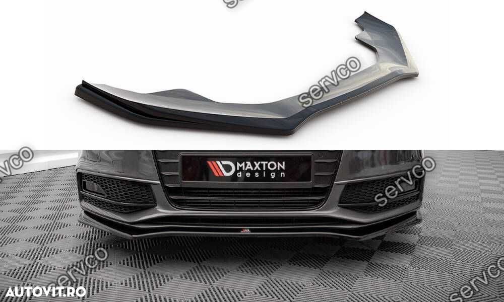 Prelungire bara fata Audi A4 S-Line S4 B8 2011-2015 v16 Maxton Design - 1