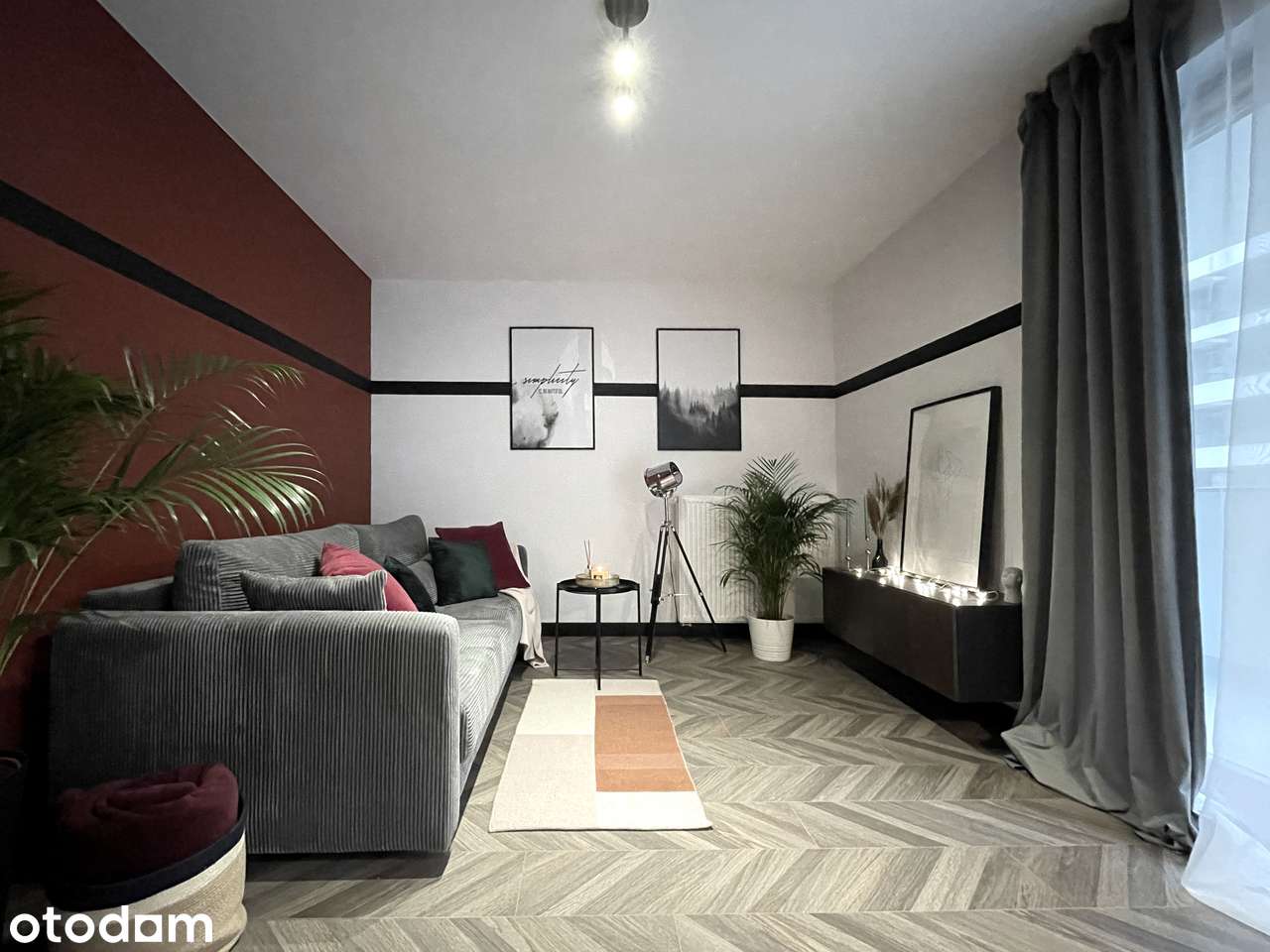 Nowe umeblowane 2 pokoje 37m2, balkon 14m2, świetna lokalizacja
