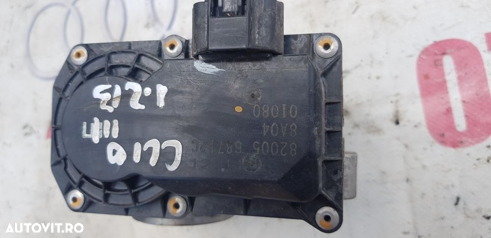 Clapeta acceleratie renault clio 3 motor 1.2 benzină - 3