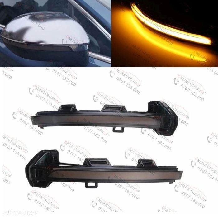 Semnalizare dinamica oglinda Volkswagen Passat B8 - 3