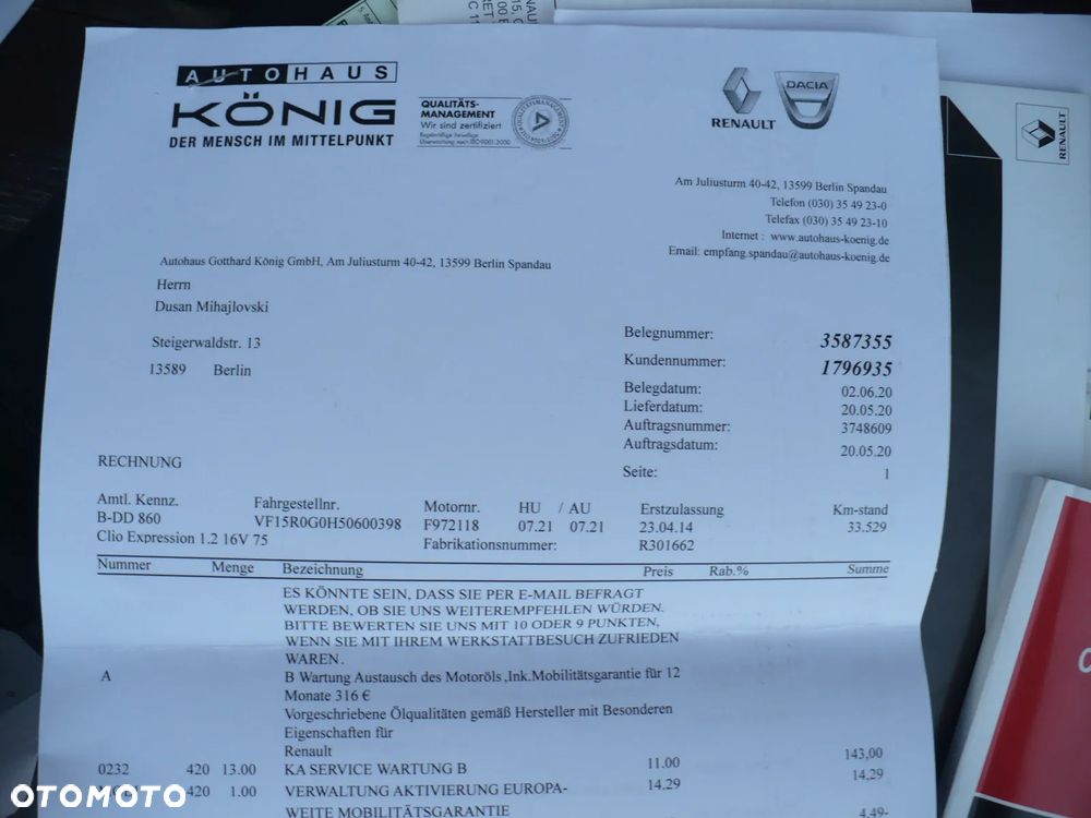 Renault Clio 1.2 16V 75 Authentique - 28