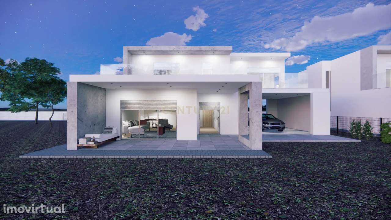 Moradia Moderna - EM construção - 4 quartos - Campo - Alcobaça - Grande imagem: 3/45