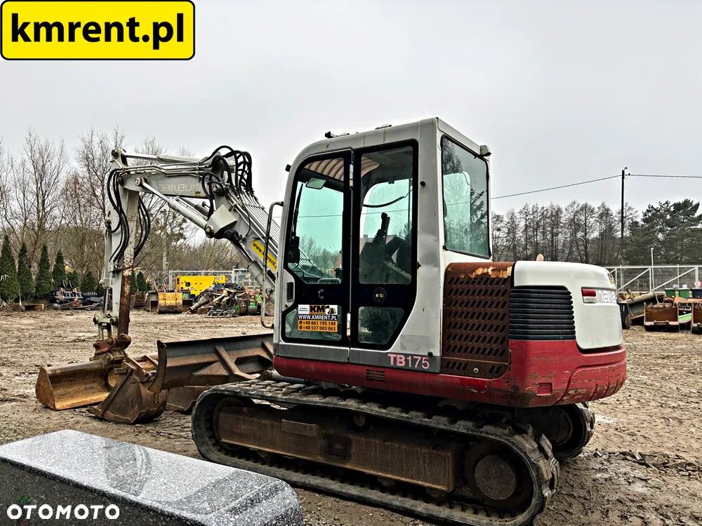Takeuchi TB175 KOPARKA GĄSIENICOWA 2007r. |  JCB 8085 8080 MECALAC 8 MCR - 16