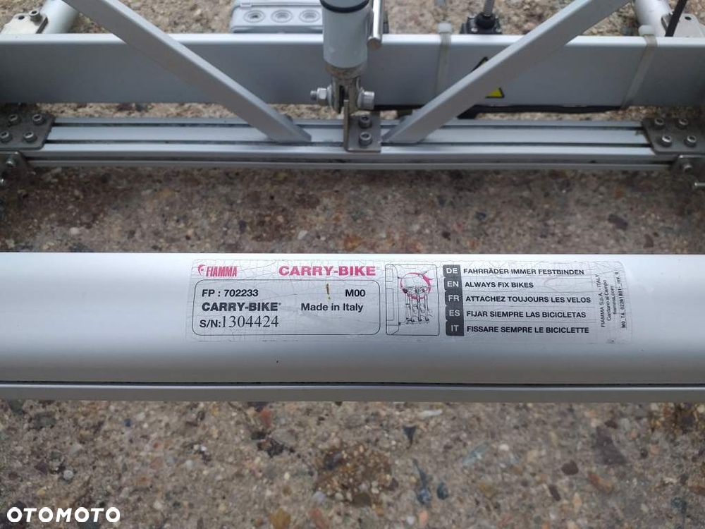 Elektryczny bagażnik rowerowy FIAMMA do kampera - 9
