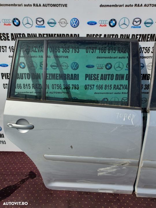Usi Usa Portiera Stanga Dreapta Spate VW Touran Gri - 3