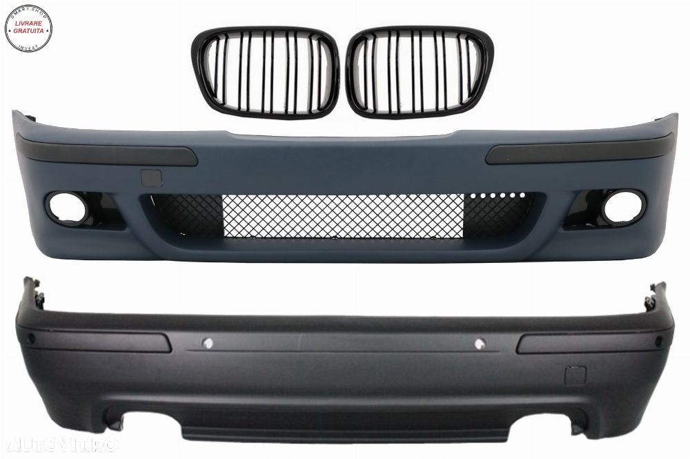 Pachet Exterior BMW Seria 5 E39 (1997-2003) M5 Look cu Grile Centrale- livrare gratuita - 1