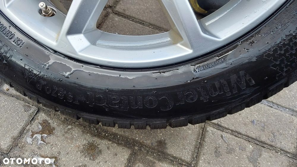 Komplet kol zimowych 205/55r17  6.50x17 ET 38 5x112 VW SKODA SEAT n65738 - 12