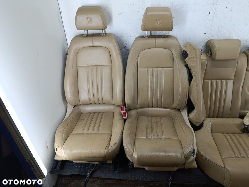 FOTELE KANAPA BOCZKI SKÓRA KOMPLET ALFA ROMEO 159 SEDAN - 10