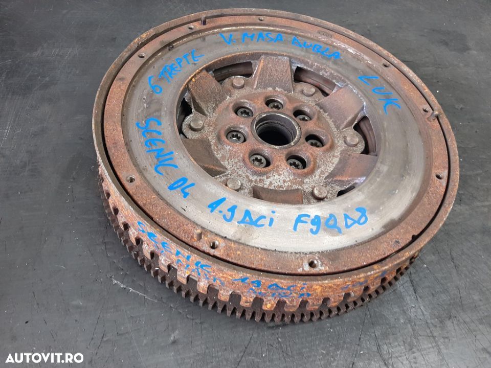 volanta masa dubla 1.9 dci f9qd8  renault scenic 2 6 trepte - 1