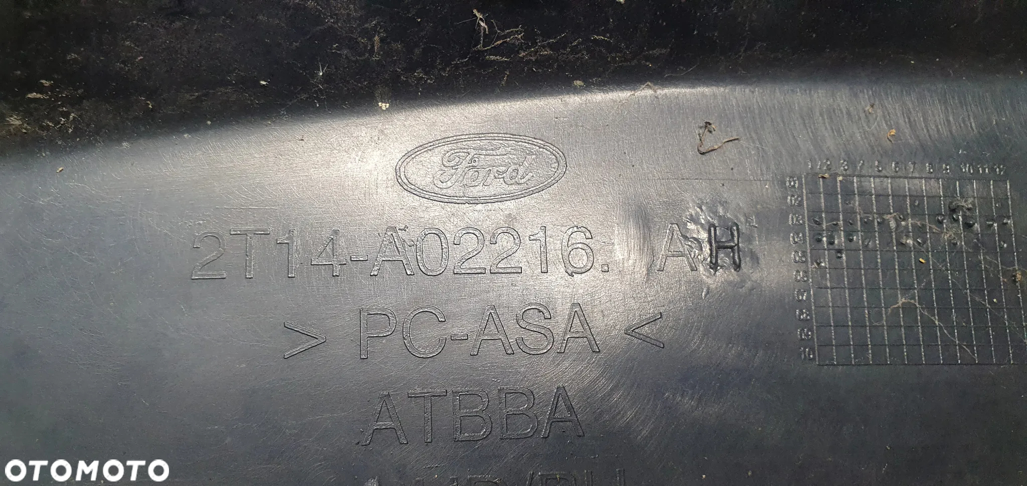 Podszybie osłona podszybia prawa Ford Transit Connect 2T14-A02216-AH - 4