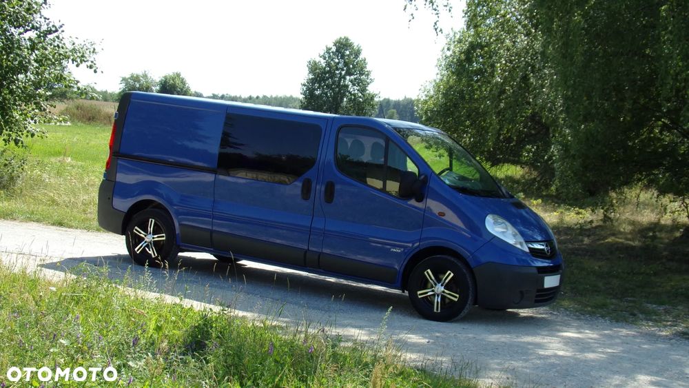 Opel VIVARO 2.0 115KM * LONG * KLIMA * BRYGADÓWKA 6 OSÓB ! SERWIS ! - 10