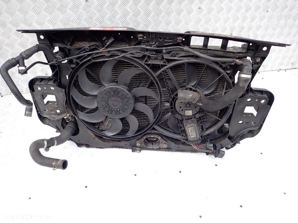 PAS PRZEDNI CHŁODNICE WENTYLATOR AUDI A6 C6 2,7 TDI - 3