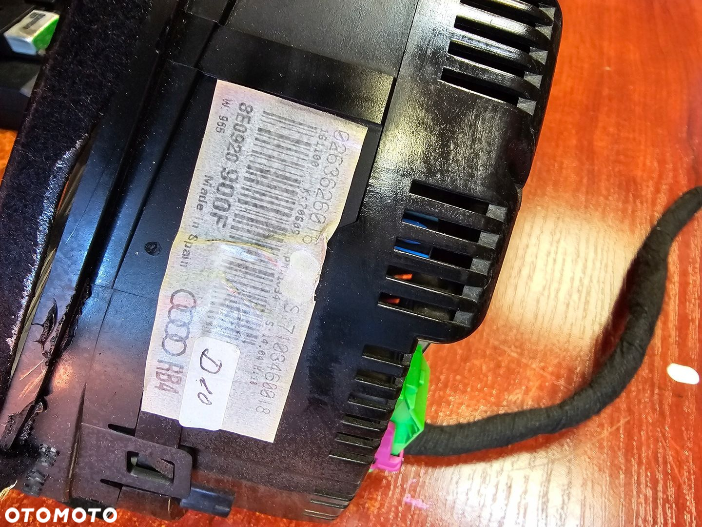 ZESTAW IMMO STARTOWY KOMPUTER 0261206051 VW AUDI A4 B6 00 2.0 20V ALT - 12