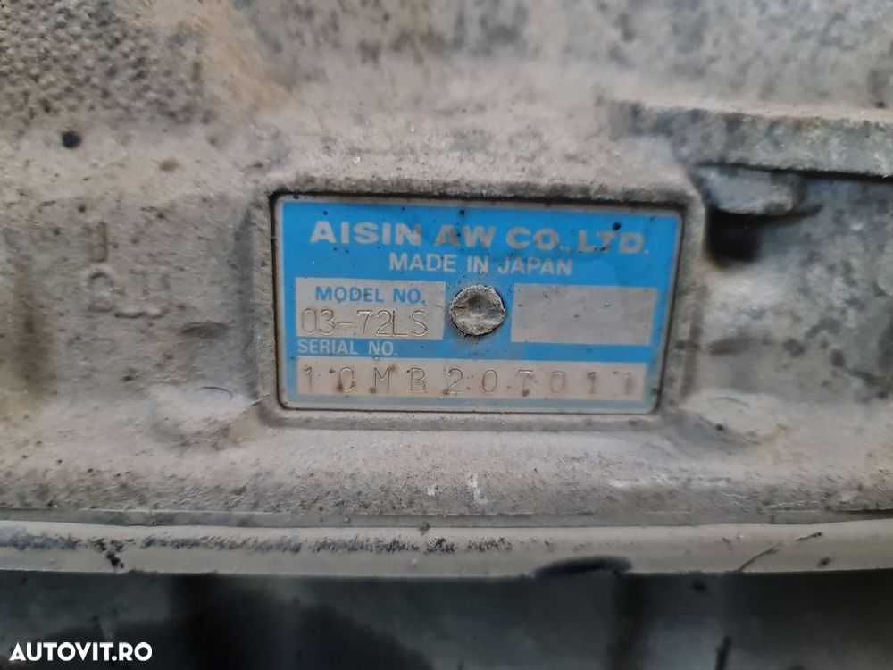 Cutie de viteze Suzuki Grand Vitara 2.4 B 169CP Automata 5 Trepte J24B Euro5 (1308) ... - 5