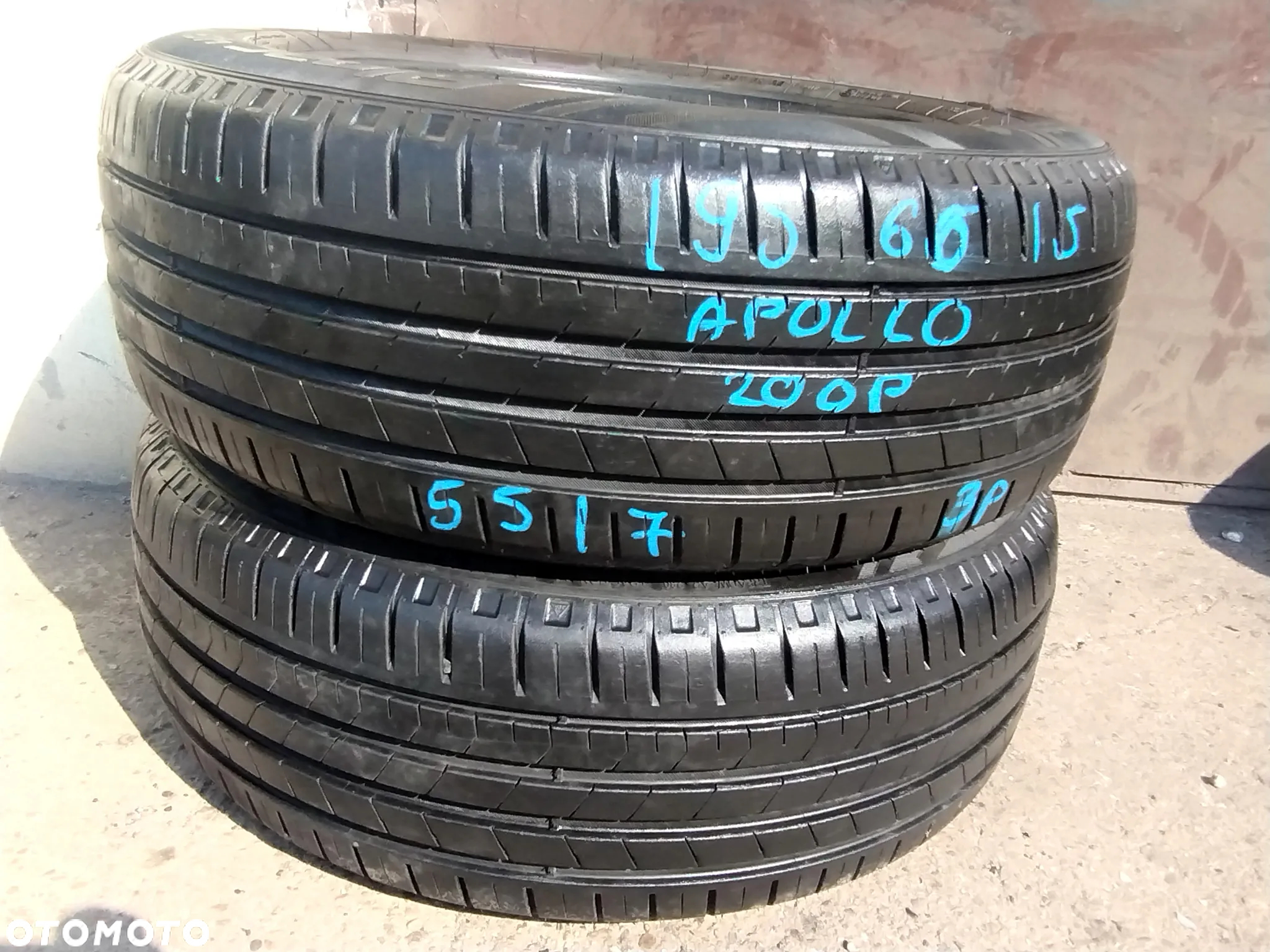195/60R15 Opony Letnie Lato 4x APOLLO ALNAC 4G 2x PLATIN RP310 Diamant Legnica ALU-RAD 5,5mm jak 185/65 - 3