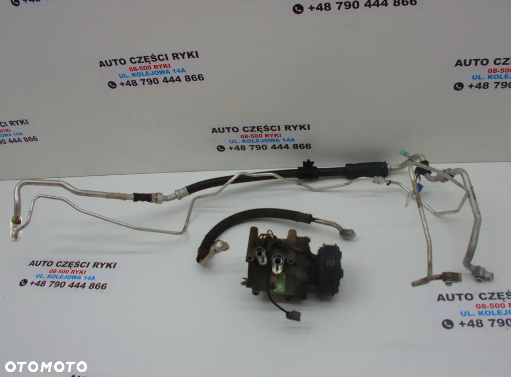 Honda Civic VII kompresor klimatyzacji sprężarka przewód przewody - 2