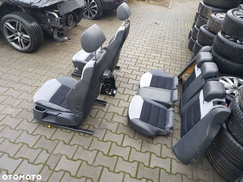 SKODA OCTAVIA 2 II LIFT 08-12r KOMBI VRS RS FOTELE KANAPA - 12