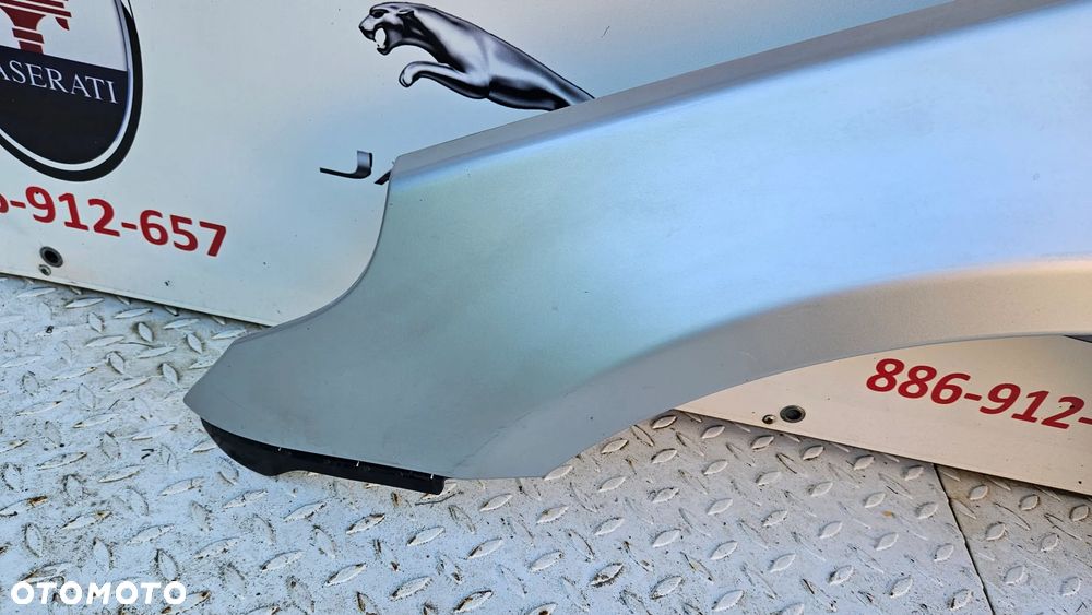 BMW 5 E60 E61 Błotnik przód lewy Błotnik przedni lewy  kolor srebrny Titansilber - 9