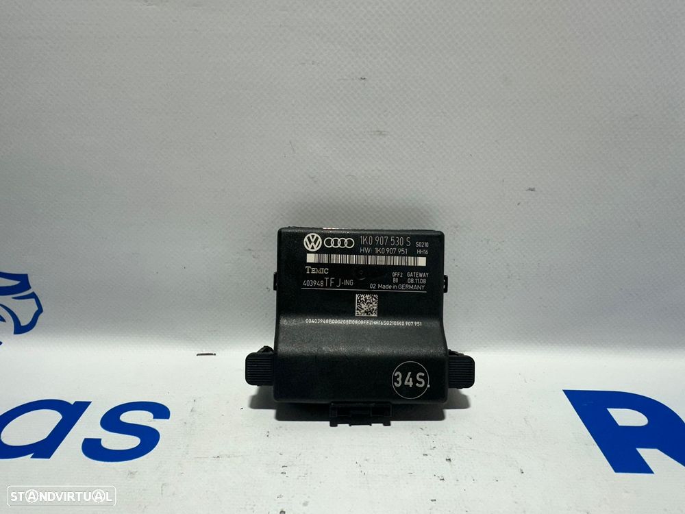 .Centralina TEMIC Modulo Unidade CAN BUS VW Volkswagen 1K0907530S 2004 - 2018 - 5