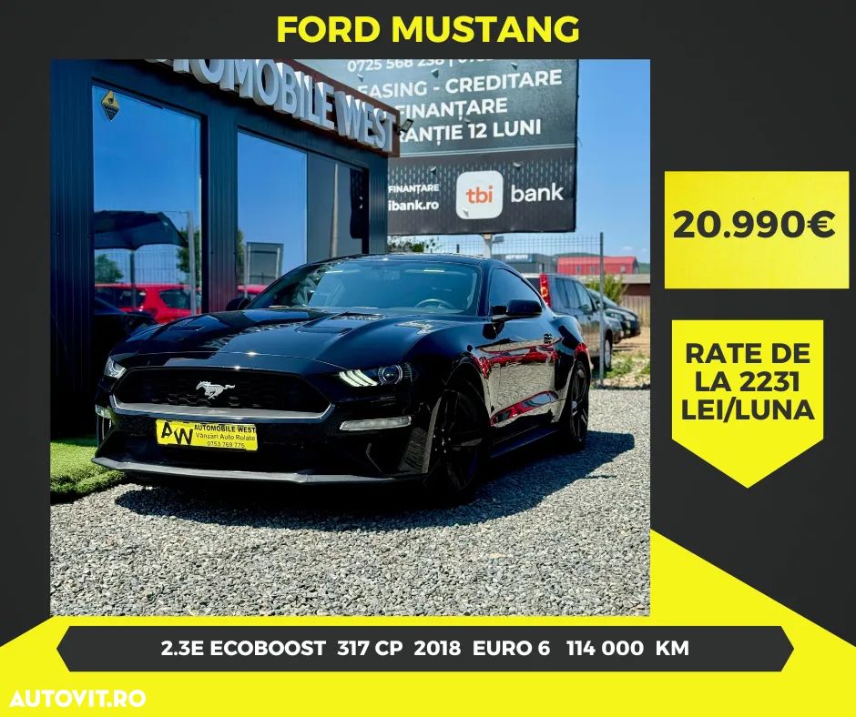 Ford Mustang 2.3 Eco Boost - 1