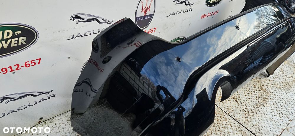 Dodge Durango III LIFT 2017- GT Kompletny zderzak tył pod 4x PDC oraz zaślepka na hak ZDERZAK POD 2 RURY kolor PXJ CZARNY  wersja GT - 8