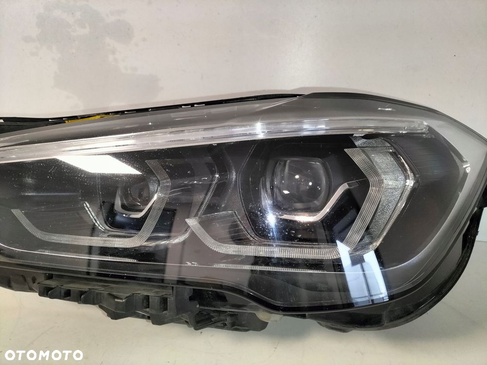lampa przednia reflektor lewa bmw x1 f48 lci lift 19- full led - 4