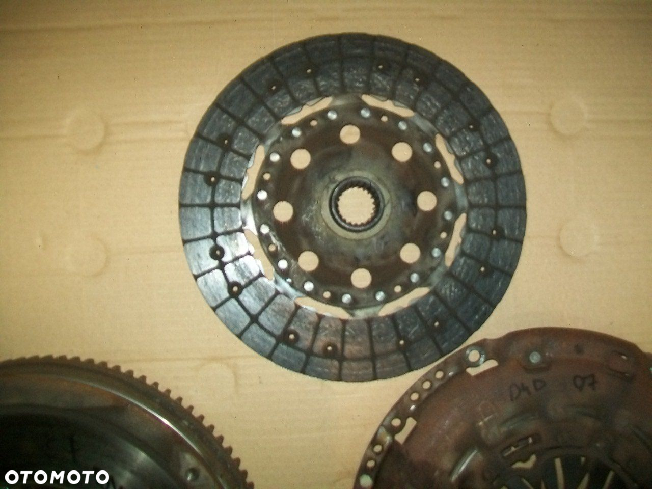 TOYOTA COROLLA VERSO 04-08 D-CAT KOŁO DWUMASOWE SPRZĘGŁO DOCISK - 4