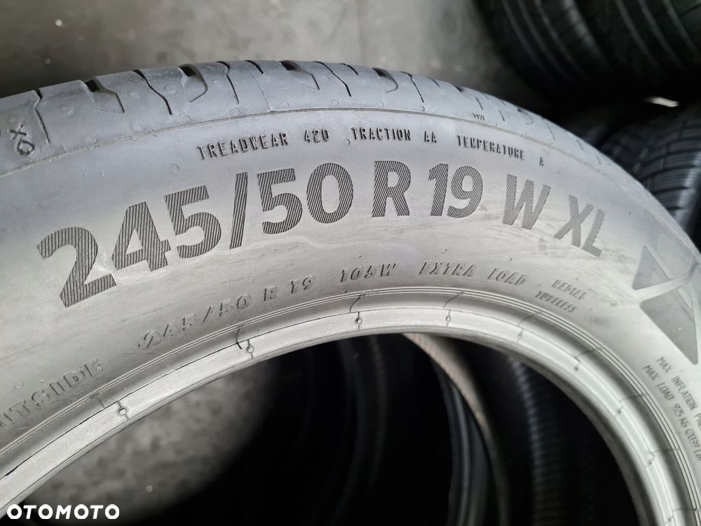 2x CONTINENTAL EcoContact 6  245/50R19 6mm 2020 - 3