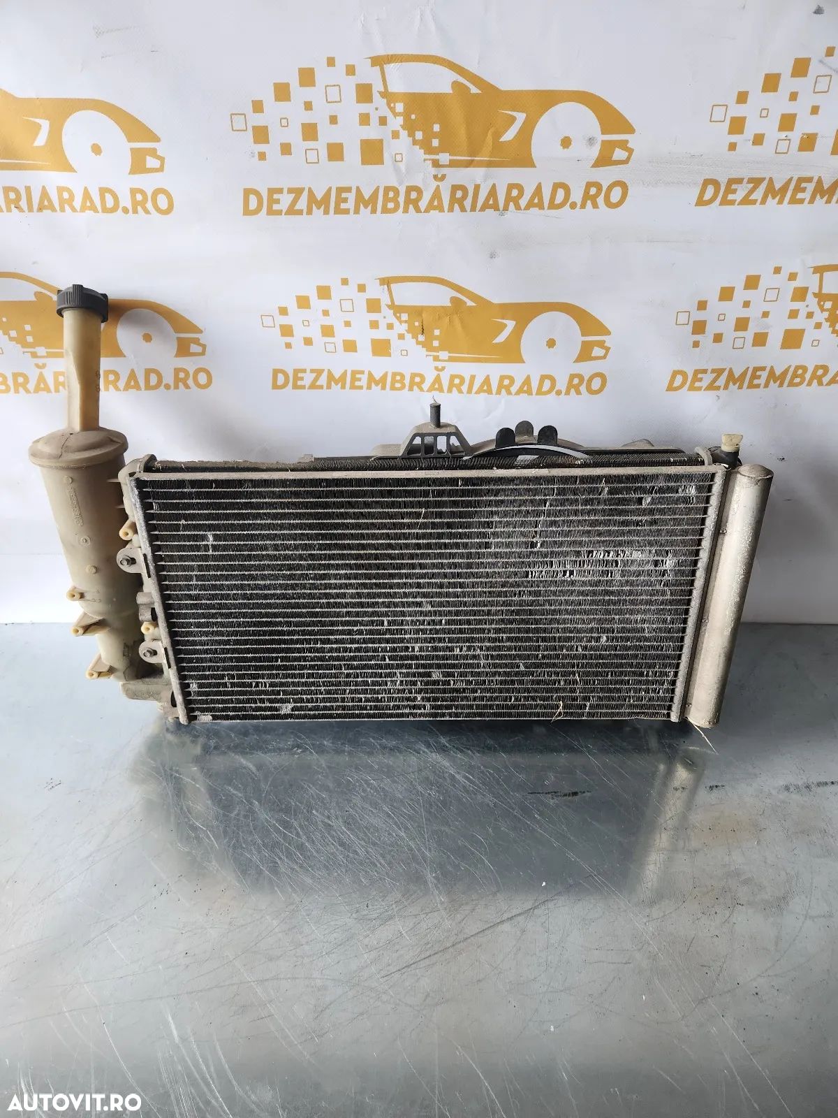 Radiator Racire Apa Antigel Clima Ac Termocupla Electroventilator Fiat Punto 2 1.2 Benzina - 1