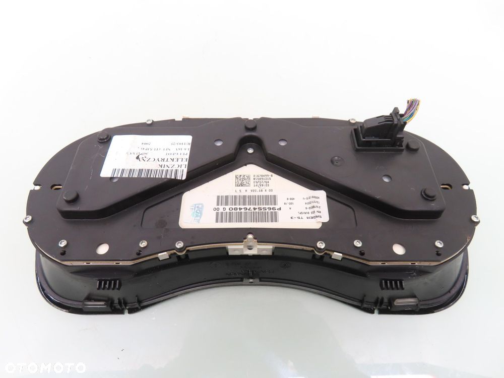 LICZNIK PEUGEOT 307 1.6 P9655476480G - 5