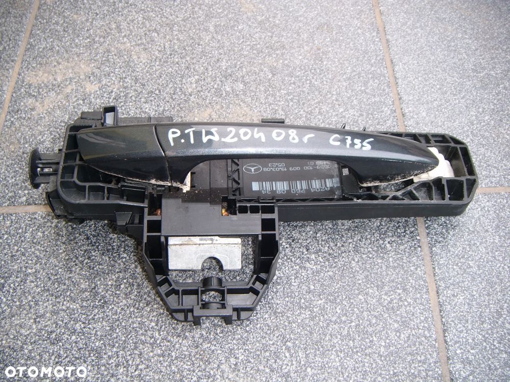 mercedes w204 08r klamka drzwi prawy tył C755 - 1