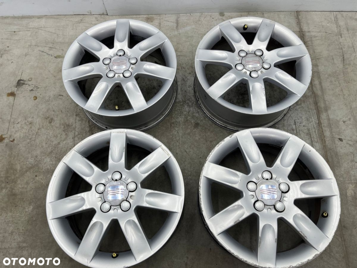 Felga Seat Ibiza 3 III 6L Cordoba II 6jx15 5x100 ET43 felgi aluminiowe 15 cali KOMPLET 6l0601025k - 2