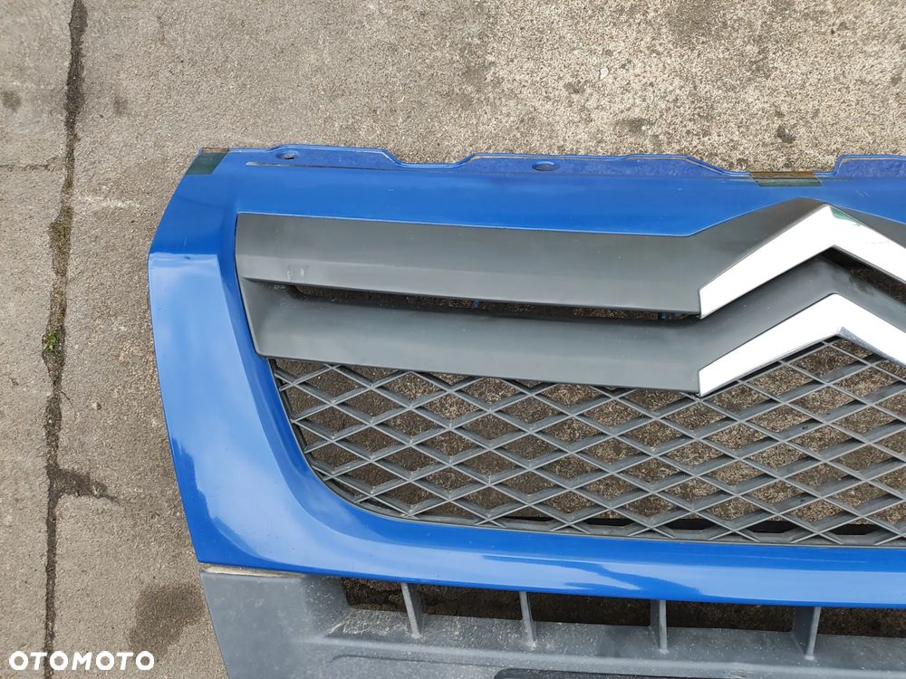 atrapa przód gril znaczek CITROEN kompletna z zderzakiem środkowym do Citroen Jumper II 06-14r - 3
