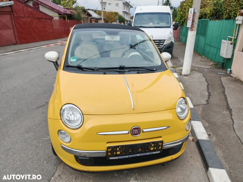 Fiat 500 1.2 Cabrio Lounge - 1