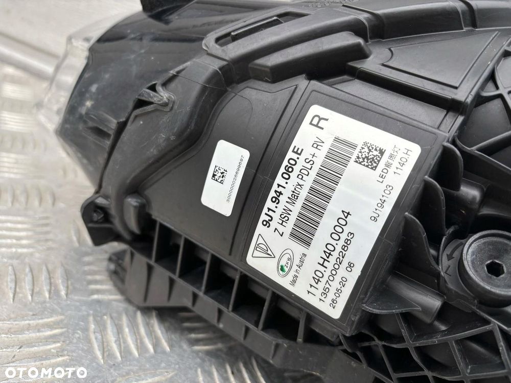 PORSCHE TAYCAN 4S LAMPA PRZÓD LEWA PRAWA MATRIX FULL LED IDEAŁ EU. - 9