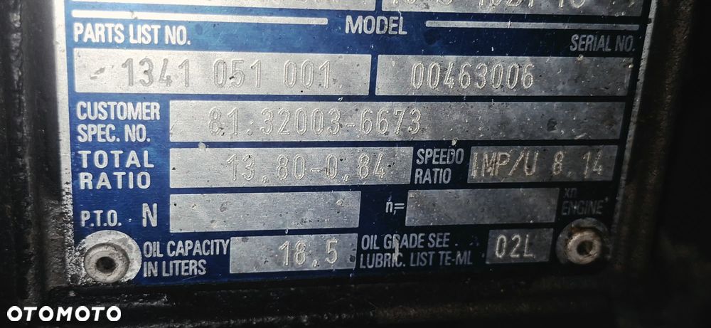 Skrzynia 16S1821 TO Z RETARDEREM - 7