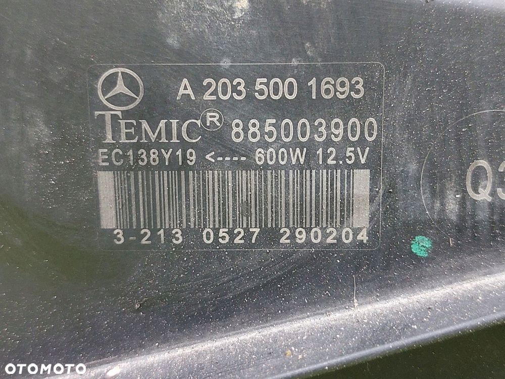 Chłodnice komplet Mercedes C-klasa W203 2000-2007 2,2 CDI A2035000503 - 5