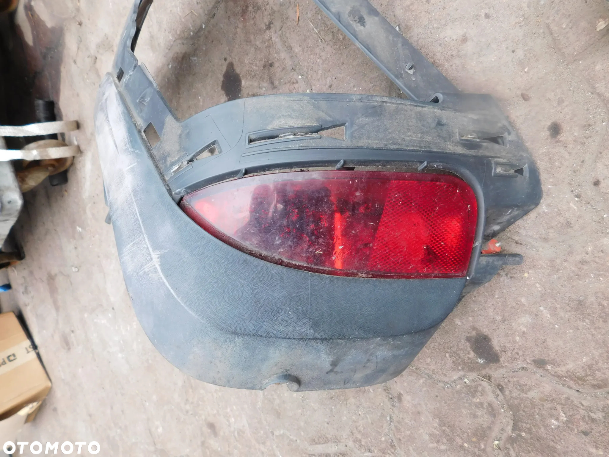 lampa przeciwmgielna odblask w zderzak OPEL CORSA C LIFT nadkole chlapacz listwa - 3