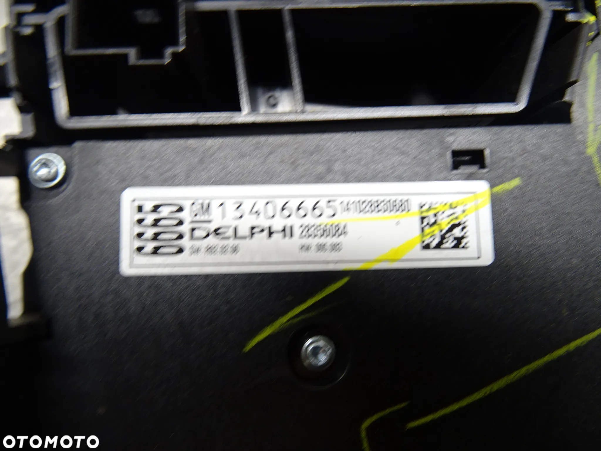 OPEL ASTRA IV J LIFT 1.6CDTI PANEL RADIA NAWIGACJI NAWIEWU 13435154 / 13406665 - 3