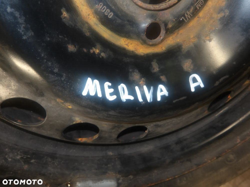 OPEL MERIVA A I LIFT 05-10 1.4B KOŁO DOJAZDOWE R15 6J ET43 185/60 4X100 - 2