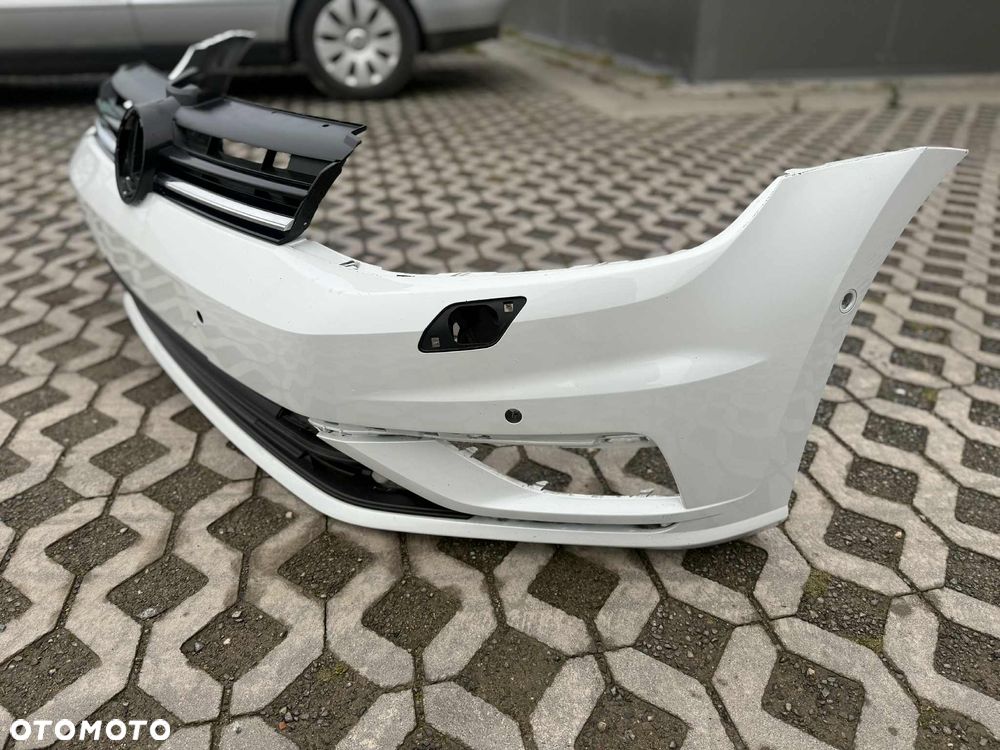 Vw Golf VII Lift Zderzak Przód Przedni LC9A 16-20 Sprysk. PDC RADAR - 12