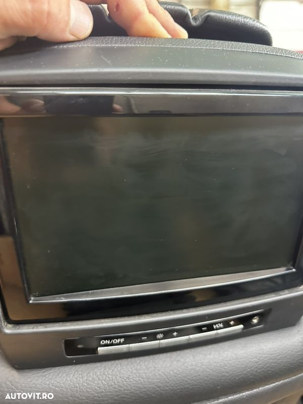 scaune interior piele neagră ventilație in Scune spate încălzire fata spate mercedes S class W221 s500 s320cdi s350 - 6