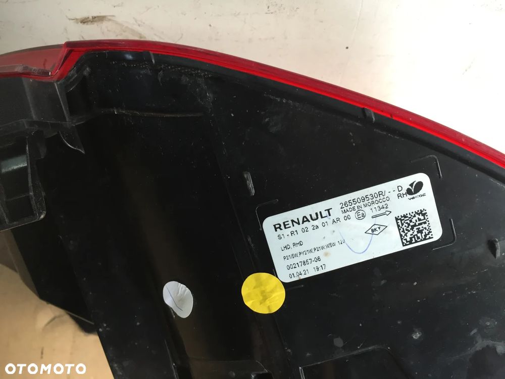 DACIA SANDERO III 21R LAMPA PRAWA TYŁ 265509530R - 3