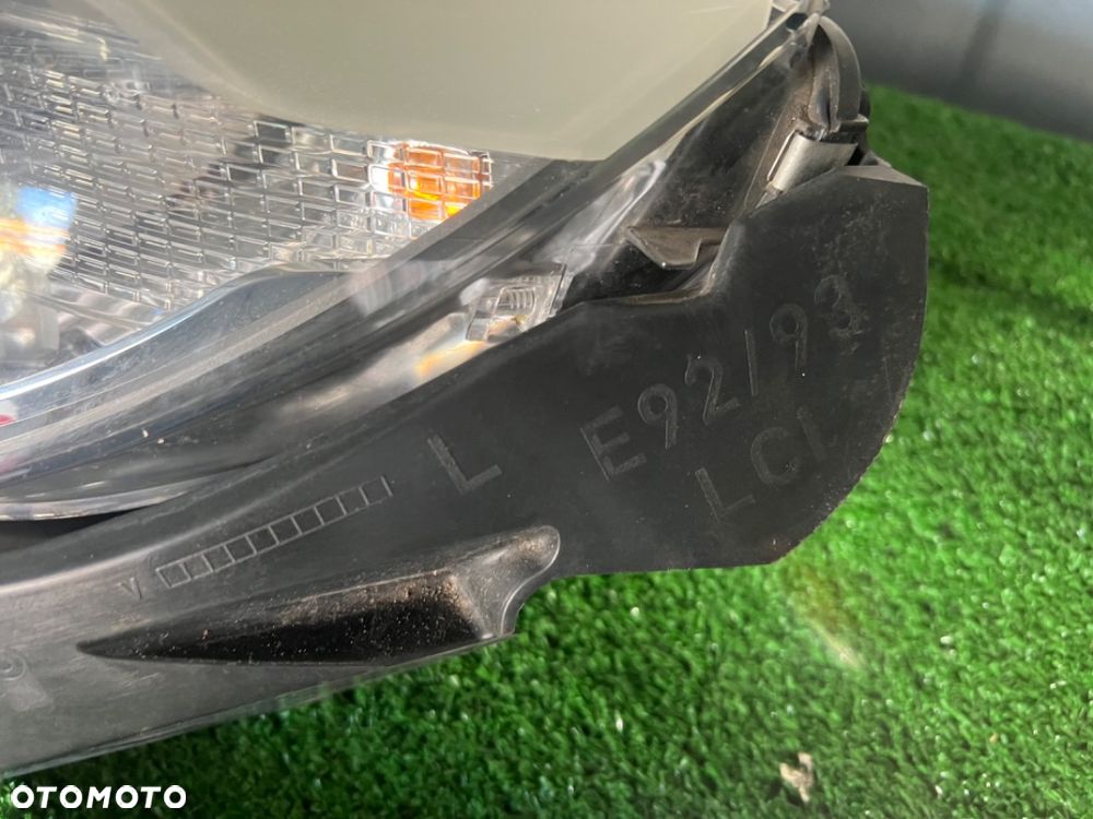 Lewa lampa BMW 3 Coupe E92 E93 lift Bi-Xenon nieskrętny - 4