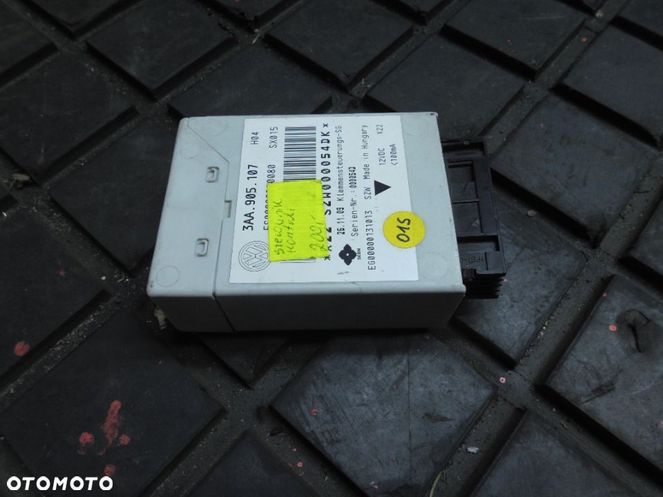 VW PASSAT STEROWNIK MODUŁ START STOP 3AA905107 - 1