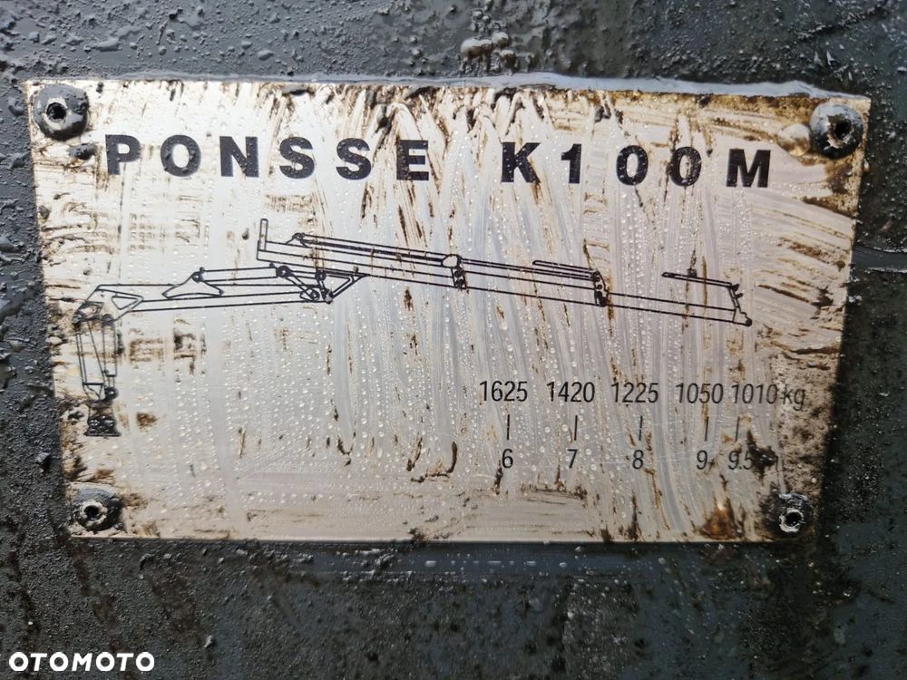 Kompletny Żuraw Ponsse K100M - 3
