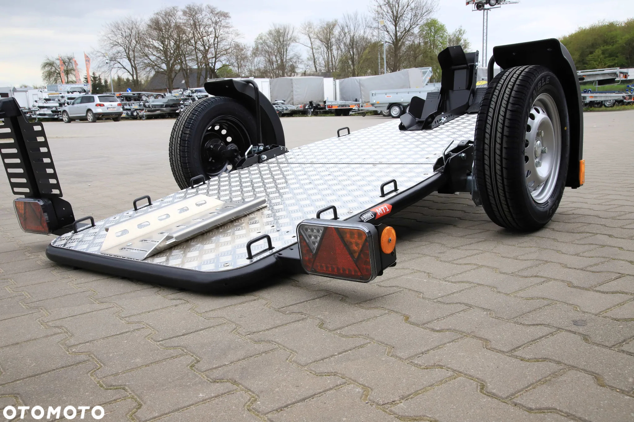 Lorries Przyczepa motocyklowa MT-1 do transportu jednego motocylka - 17
