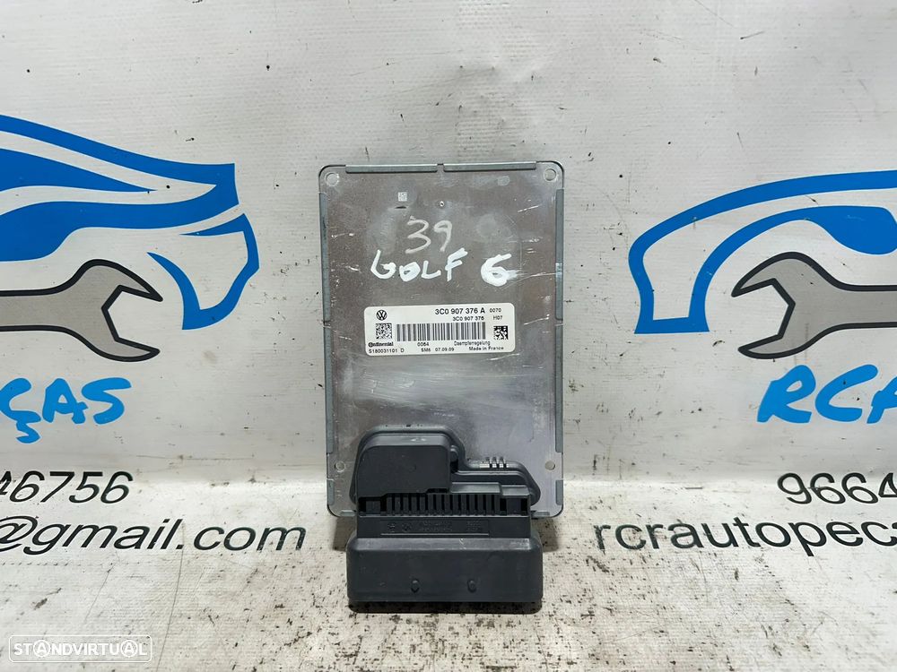 .Centralina Modulo Controlo Suspensão Ativa Original VW Volkswagen 3C0907376A 2008 - 2017 - 5