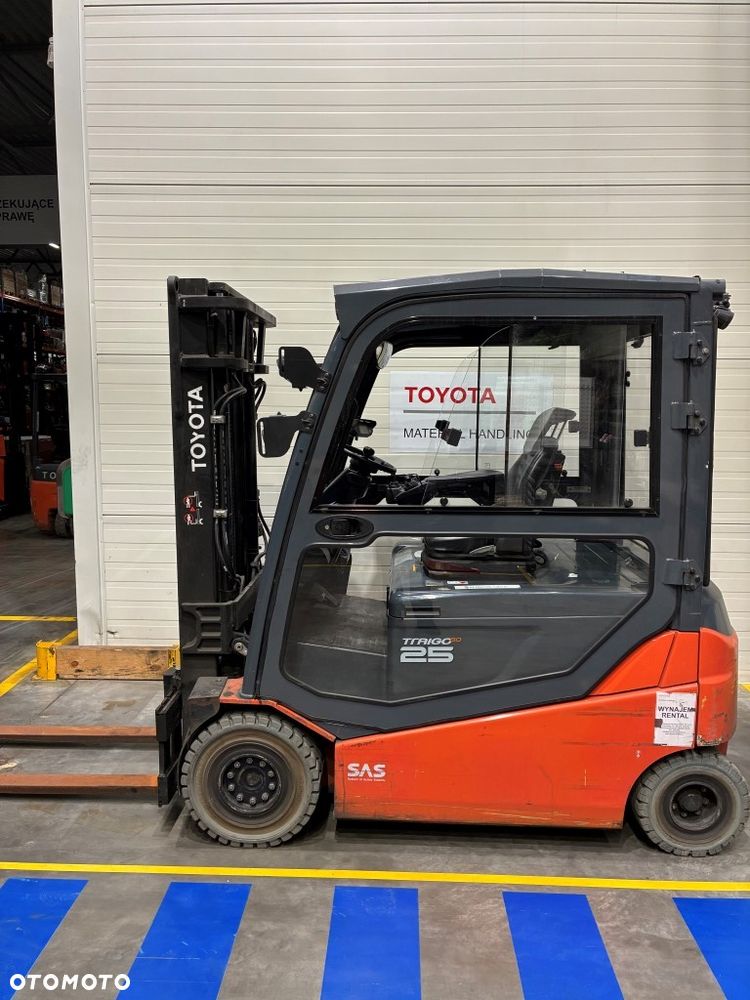 Toyota Bezpośrednio od Dealera TOYOTA 8FBMT25 salon POLSKA udźwig 2,5t Kabina - 1